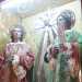 Ai Santi Medici  dedicata una cappelletta sul lato destro: le statue di Cosma e Damiano vestiti con abiti rossi e verdi impreziositi da ricami in oro e argento, recano la palma del martirio